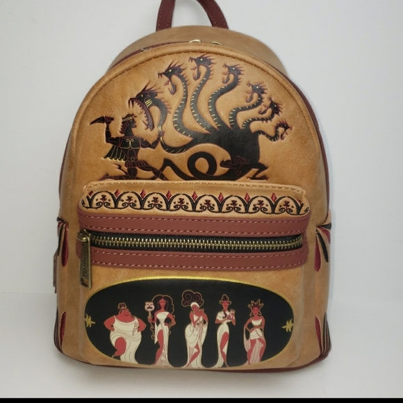 NWT Loungefly Hercules Muses Mini Backpack - Picture 5 of 16